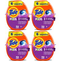 Tide Pods Laundry Detergent Pacs Spring Meadow 4 Pack