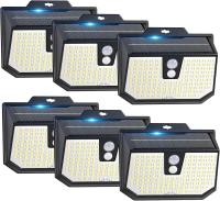 Brightever Solar Lights Outdoor Motion Sensor 6 Pack