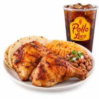 El Pollo Loco Leg and Thigh Meal with Drink Purchase on Sept 9
