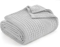 PHF Lightweight Waffle Weave Blanket Queen