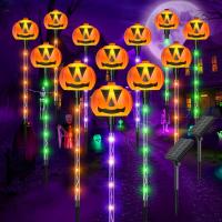 Ahaorigin Halloween Outdoor Decorations Solar 12 Pack