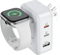 Tinetton 100w 4-in-1 USB-C Charger with Apple Watch Charging