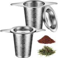Bomansi Boms Tea Strainers for Loose Tea Infuser 2 Pack