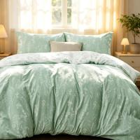 Bedsure Floral Comforter Set Cute Queen Bedding Set