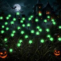 Patiopa Solar Green Outdoor Halloween Lights