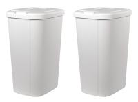 Hefty 13G Touch Lid Trash Can 2 Pack
