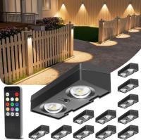 Volisun Solar Fence Lights 12 Pack