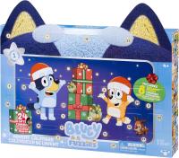 Bluey Fuzzies Advent Calendar Pack 8 Exclusive Mini-Figures