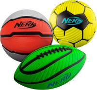 Nerf Mini Foam Sports Ball Set 3 Pack