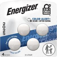 Energizer CR2025 Batteries 4 Pack