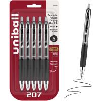 uniball 207 Black Gel Pens