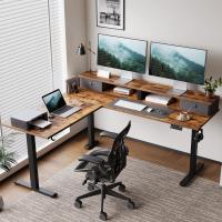 Agilestic 63in L Shaped Electric Standing Desk