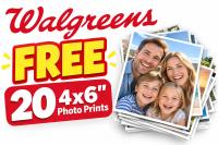 Free 20 Photo 4x6 Prints Walgreens 1-3pm ET Today 10/14 Only