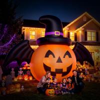 GIANT Inflatable 20ft Halloween Pumpkin