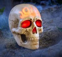 Halloween Classics Battery Operated LED Skull