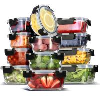 Glass Food Storage Containers 12 Pack by Ivy Bronx
