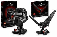 Lego Kylo Ren Helmet 75415 + Command Shuttle 75406