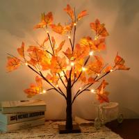 Artificial Fall Lighted Maple Tree by S-Union