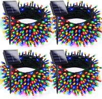 EXF Solar Outdoor Christmas Lights 4 Pack