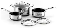 HexClad Hybrid Nonstick 6-Piece Pot Set