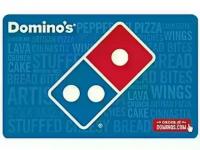 Dominos Pizza Gift Card