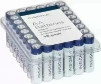 48 Insignia AA or AAA Alkaline Batteries