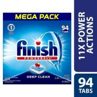 94 Finish Powerball All-In-1 Dishwasher Detergent Tablets