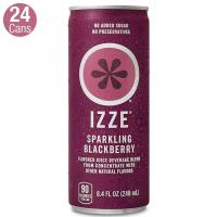 24 IZZE Blackberry Sparkling Juice