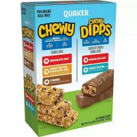 58 Quaker Chewy Dipps and Granola Bars