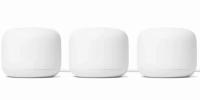 3 Google Nest Wi-Fi AC2200 2nd Gen Mesh System Router