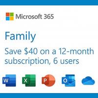 Microsoft Office 365 Family 12 Month Subscription