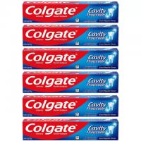 6 Colgate Cavity Protection Toothpaste with Fluoride