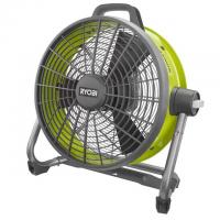 Ryobi ONE+ 18 Volt Hybrid 18in Air Cannon Drum Fan with Sprayer