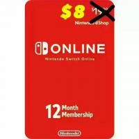 Nintendo Switch 12-Month Online Membership