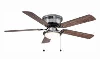 Hugger 52in LED Ceiling Fan with Light Kit