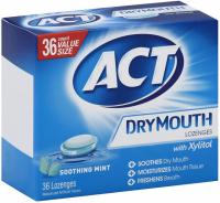 36 ACT Dry Mouth Lozenges
