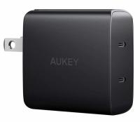 Aukey 36W Dual-Port PD Wall Charger