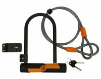 OnGuard Double Team Bike U-Lock and 4ft Cable