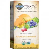 Garden of Life Vitamin D3 30 Chewable Tablets