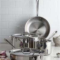 All-Clad Stainless Steel 7-Piece Cookware Set