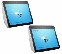 2x Two Amazon Echo Show 2nd Gen Smart Displays with Cash