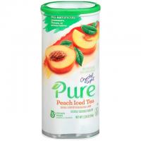 5 Crystal Light Pure Peach Iced Tea Drink Mix Pitcher Packs
