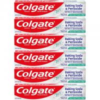 6 Colgate Baking Soda and Peroxide Whitening Toothpastes