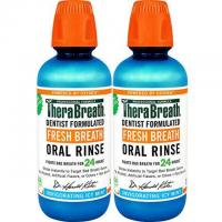 2 TheraBreath Gluten-Free Fresh Breath Oral Rinse