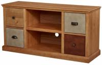 Ravenna Home Classic Solid Wood Media Center