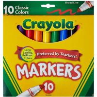 Crayola 10 Colors Marker Set