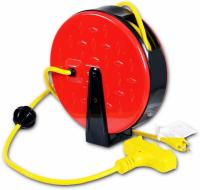 Reelworks Pro Mini Extension Cord Reel Retractable Cable