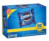 72 Oreo Chocolate Sandwich Cookie Snack Packs