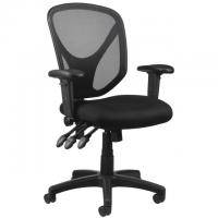 Realspace MFTC 200 Mesh Ergonomic Mid-Back Task Chair