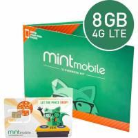Mint Mobile 3-Month 8GB Prepaid SIM Card Kit